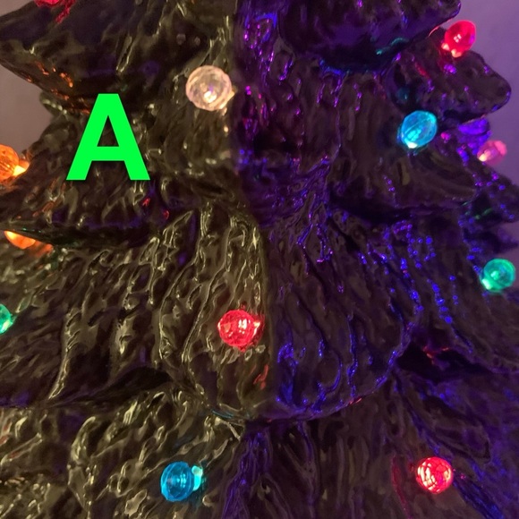 Nowell 14” Christmas tree olive green bronze base - Picture 12 of 12